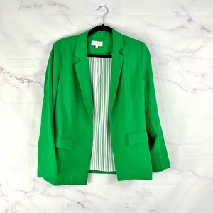 SKIES ARE BLUE Bright Green Blazer